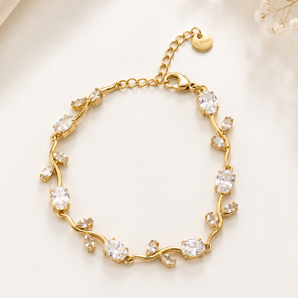 Bracelet Flora Or