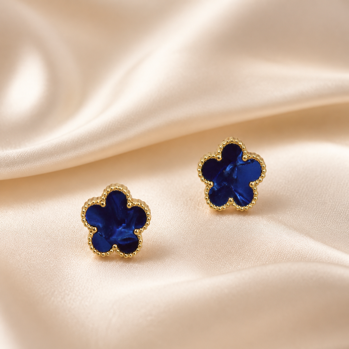 Boucles d'oreilles Lymia Blue