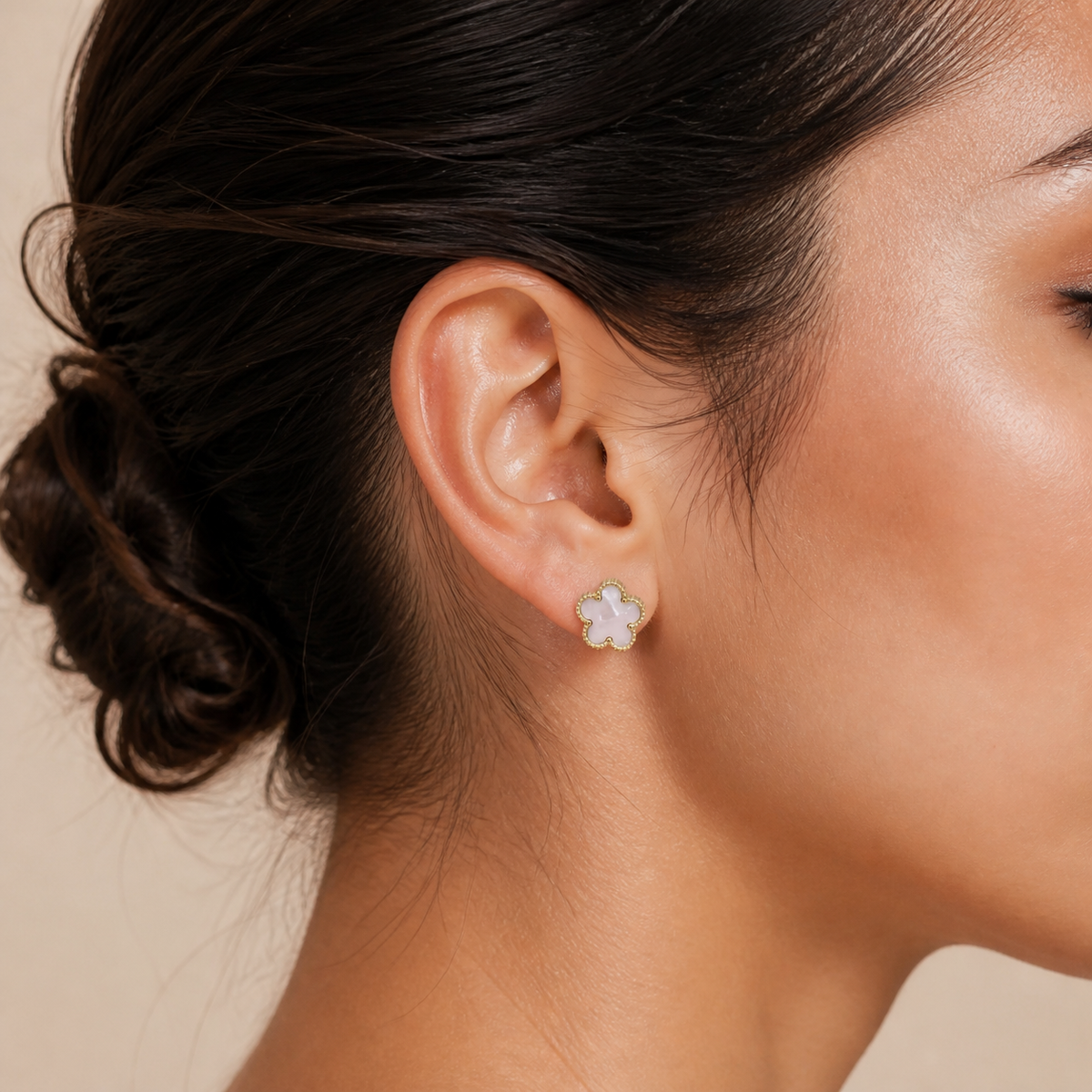 Boucles d'oreilles Lymia Rose
